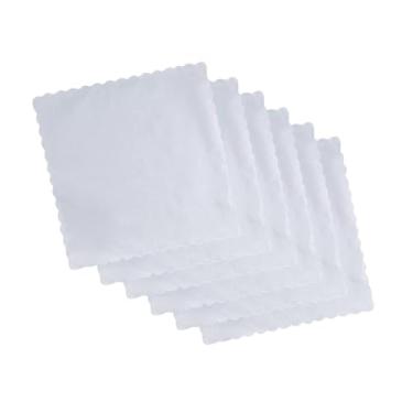 Imagem de KiBcsLic 6x Lenços de bolso brancos para homens e mulheres para ternos e negócios formais