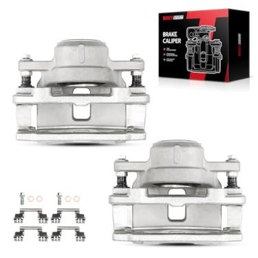 Imagem de Torchbeam Conjunto de pinças de freio dianteiro para Chrysler 300 2005-2011, Dodge Charger 2006-2011, Dodge Magnum 2005-2008, pinças dianteiras esquerda e dianteira direita substituir # 18B4968+