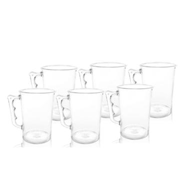 Imagem de Jogo de Caneca Acrilico PS com 6 peças - KrystalON Copos