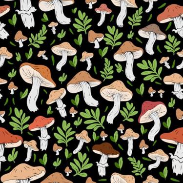 Imagem de CHIHUT Papel de parede de 45 cm x 254 cm de papel de parede boho preto para sala de estar, berçário, autoadesivo, folha verde, papel de contato com folhas verdes para armários, gavetas, papel de