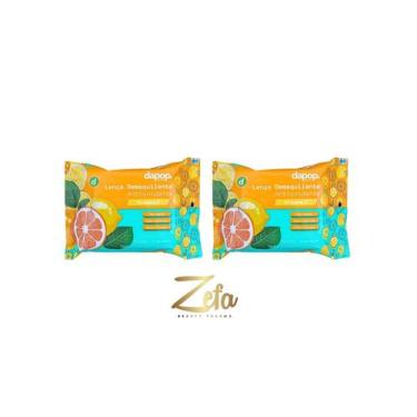 Imagem de Kit 02 Lenço Demaquilante Antiox Vitamina C 25Un - Dapop