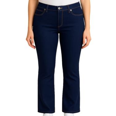 Imagem de Calça Jeans Feminina Flare Azul