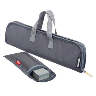 Imagem de Estojo Porta Facas Chef Compacto 2 Facas 12 Polegadas (Grafite)