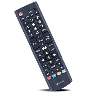 Imagem de AKB74915304 Controle remoto de substituição adequado para LG TV 43LH5700-UD 43LH570B 49LH5700-UD 32LH570B 49LH5700 32LH550B 43LH5500 49LH570A 43LH570A 5700 55LH5750 55LH575A AGF76631053 43LH570A