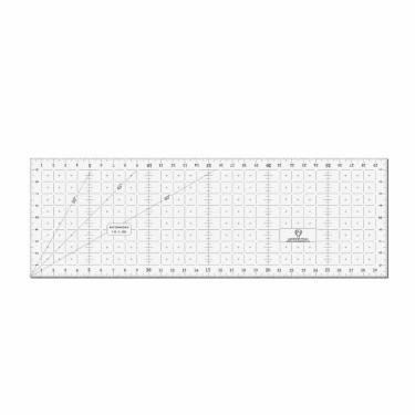 Imagem de Régua Patchwork Scrapbook Corte Artesanato 10X30 Cm - Fenix