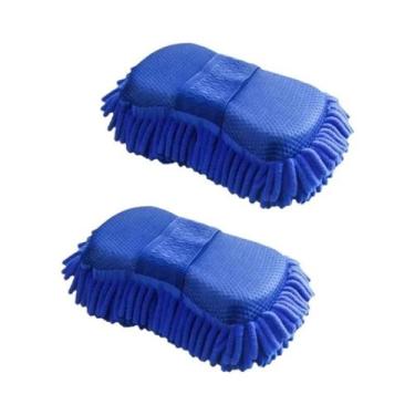 Imagem de Esponja De Microfibra Para Lavagem De Carros, Escova De Limpeza Sem Ar