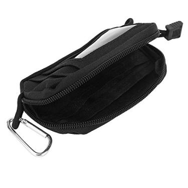 Imagem de Ymiko Chave DE Carteira, Carteira COM Caixa DE Viagens CARTO DE Box/Cover Box/Cover CASA MINI NYLON NYLON CARTELA PACH CARTHA DOUNS PACK PACK PACODADE PARTELA COM CANTECHAIN ​​CHABENHANTE PARA MULHER