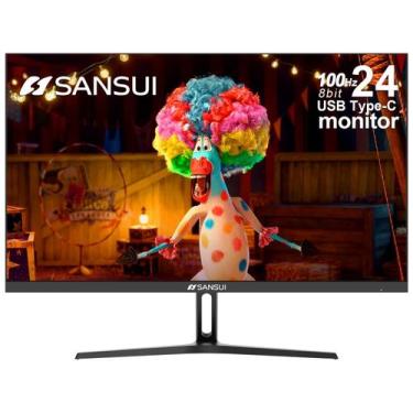 Imagem de Monitor SANSUI ES-24F2C 24 polegadas 100 Hz FHD 1080P USB tipo C