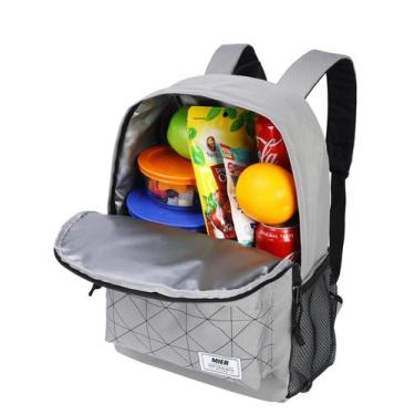 Imagem de Mochila isolada Cooler MIER Leakproof Lunch 15L Grey