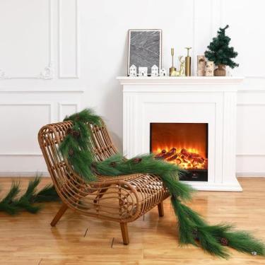 Imagem de Guirlanda de Natal Jutom Norfolk Pine com 50 LED 4m+5m