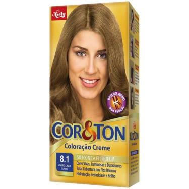 Imagem de Tintura cor&ton 8.1 louro cinza claroun