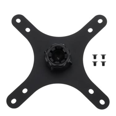 Imagem de Briny River Placa de suporte de monitor portátil com parafusos compatível com furos de montagem padrão VESA (75 x 75 mm/100 x 100 mm) cabeça esférica de 17 mm
