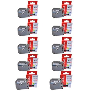 Imagem de Kit 10 Fitas Para  Brother Mk231   Pt-80 Eu-80 Pt90 Pt-45 - EVOLUT