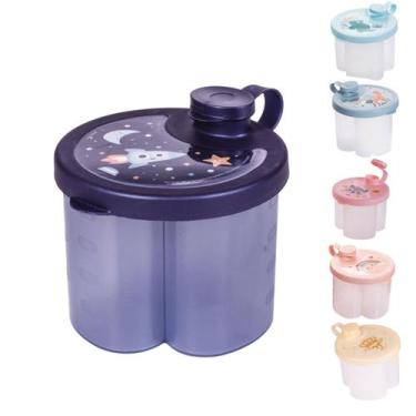 Imagem de Dosador de Leite em Pó ou Fórmula com Divisória e Marcadores 800 ml Pl