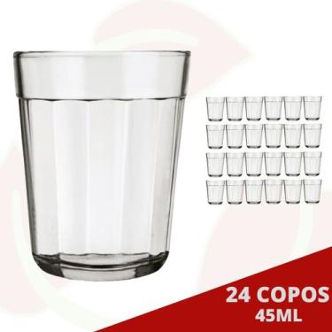 Imagem de 24UNI Copo de Shot Nadir 45ML Dose Tequila Cachaça Pinga - NADIR FIGUE