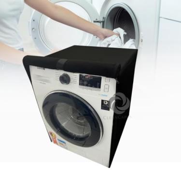 Imagem de CAPA PARA LAVA E SECA LG 12KG WD125RD IMPERMEÁVEL (PRETO)
