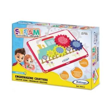 Imagem de Brinquedo pedagógico Steam Engrenagens Criativas Xalingo 50443