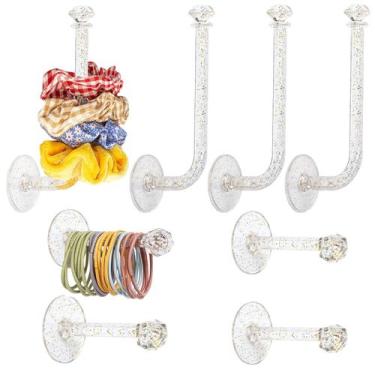 Imagem de Suporte de bandana Stand Scrunchie Organizer 8 unidades QUPIVA