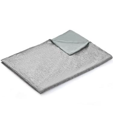 Imagem de Capa de cobertor pesada EXQ Home 48x72cm Queen Size cinza escuro