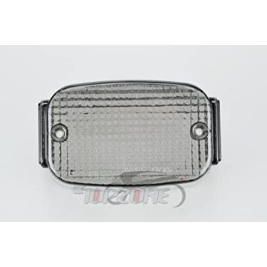 Imagem de Compatível com Kawasaki 1987-1995 Vulcan 88; VN400-C Vulcan 400 Classic 1996-2003; Lente de luz traseira de freio para motocicleta (moke)