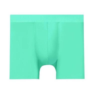 Imagem de Boxers Esportivos Masculinos De Tamanho Grande Em Seda Gelada Respiráv