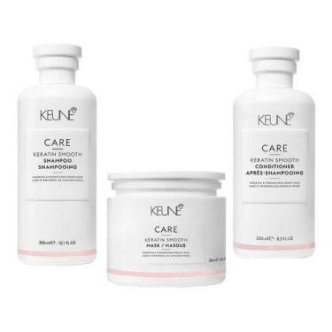 Imagem de Keune Shampoo + Condicionador + Máscara Keratin Smooth
