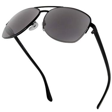 Imagem de VITENZI Óculos De Sol Quadrados Com Lentes Leitura Para Homens E Mulheres - Bloqueiam As Radiações Nocivas Uva Uvb, Restauram O Brilho Das Cores Reais, Visão Alta Definição, Construção Confortável D