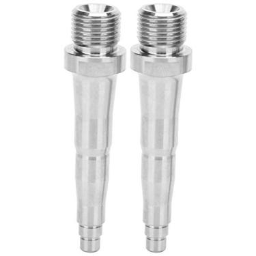 Imagem de aqxreight Substituição de Eixos de Pedal de Bicicleta de Liga de Titânio para Substituição do Eixo para - e Acessório de Ciclismo Leve (78mm)