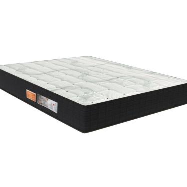 Imagem de Colchão King Size Molas Bonnel Venezia 24x193cm Hard Coil Orthoflex Preto/Cinza