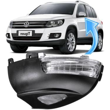 Imagem de Pisca Seta Retrovisor Tiguan 2009 À 2018 Luz Cortesia - Esq