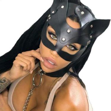 Imagem de Máscara Mulher Gato Festa Carnaval Baile Show Eventos Cores M479 - Fan