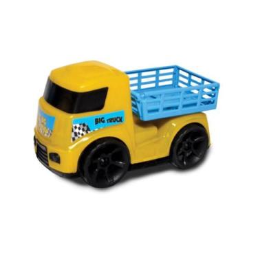 Imagem de Caminhao Carroceria De Brinquedo De Plástico Infantil Carrinho - AMAR 