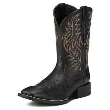 Imagem de Ariat Men's Sport Western Wide Square Toe Boot, Deer tan/Black, 7.5 E US