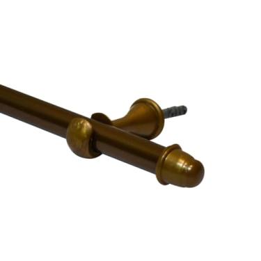 Imagem de Varão De Cortina, Varão Simples 1,50 metros 19mm(Ouro Velho)