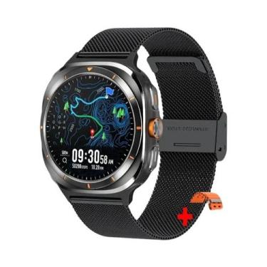 Imagem de Smartwatch Ultra Masculino De 32GB Com Display De Vídeo 3D, Fones De O