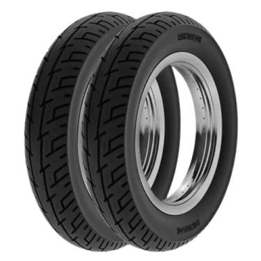 Imagem de Par de Pneus Moto Rinaldi Street BS32 80/100-14 (T) + 60/100-17 (D)  U
