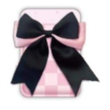 Imagem de NIMASO Carteira preta e rosa