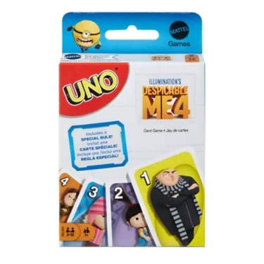 Imagem de Jogo Uno Minions Meu Malvado Favorito 4 Original Mattel