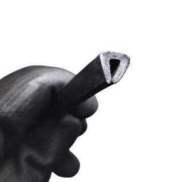 Imagem de Perfil Borracha SBR Debrum Acabamento Tipo U 10mm 5 Metros - Borrachas