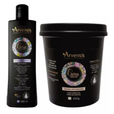 Imagem de Kit Arvensis Cachos Ondulados Ativador 500ml + Geleia Suave