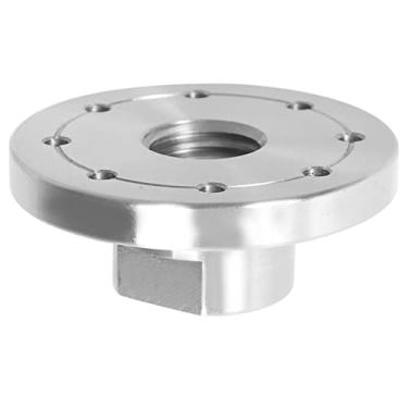 Imagem de Timunr Placa frontal de torno, placa frontal de madeira de 7,6 cm, adequada para processamento de torno de eixo de 2,5 x 8 Tpi (sem parafuso)