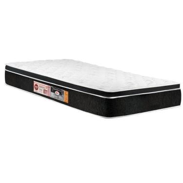 Imagem de Colchão Solteiro Espuma D33 Black White Air Euro Pillow (78x188x23) - Castor