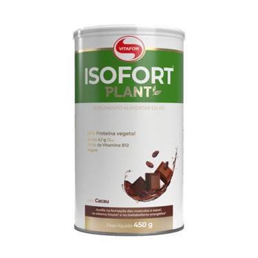 Imagem de Isofort Plant Proteína Vegetal Sabor Cacau 450g Vitafor, CACAU