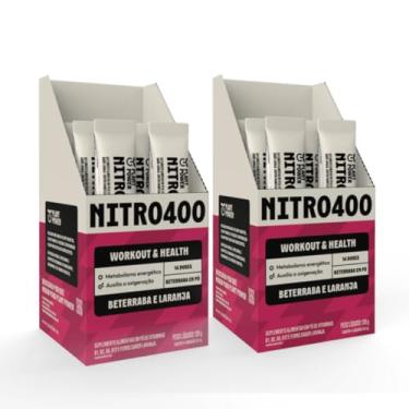 Imagem de 2x Nitro400 Stick Plant Power Beterraba E Laranja 14 Unidades 9g