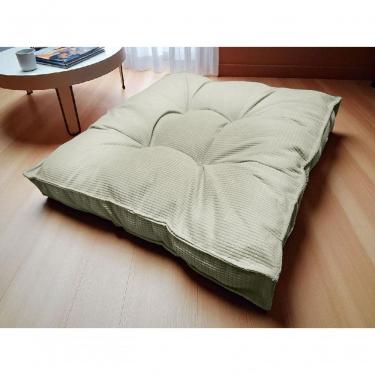 Imagem de Almofada Futon 70x70 Cm Veludo Prime Decoração Top Modelos Areia