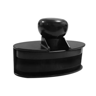 Imagem de FALVFUN Escovas aplicadoras de brilho de pneu de carro, aplicador de curativo grande para detalhes de pneus para automóveis com suporte de armazenamento, ferramenta de limpeza de roda de veículo macia