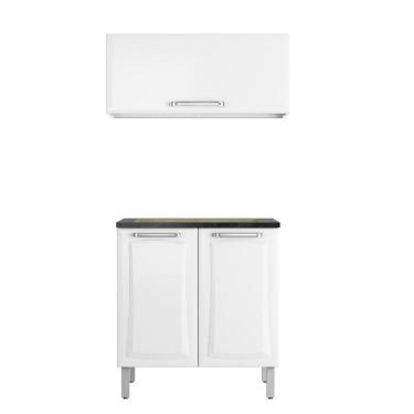 Imagem de Cozinha Compacta Aço Itatiaia 80cm Branca Tarsila