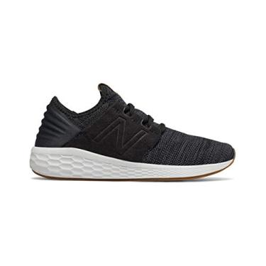 Imagem de New Balance Tênis feminino Fresh Foam Cruz V2, Preto/branco, 10.5