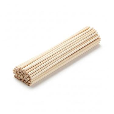 Imagem de Vareta de Fibra de Algodão para Difusor de Aromas 20Cmx3mm (Branca/Preta/Bege) Refil Absorvente para Aromatizador de Ambiente Máxima Perfume e Absorção (10, Bege)