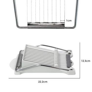 Imagem de Fatiador Presunto Queijo Frutas Ovos Cozidos Fios Lamina Inox